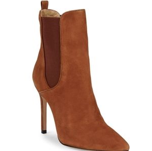 NIB SCHUTZ COGNAC BOOTIE